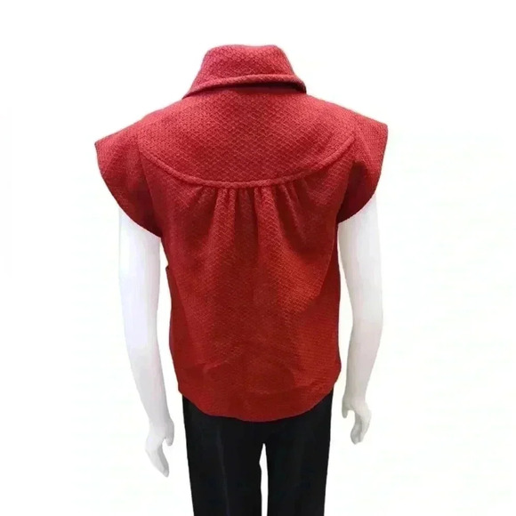 RW & Co Wool Blend Short Sleeve Collared  Jacket Size XS - Picture 3 of 10